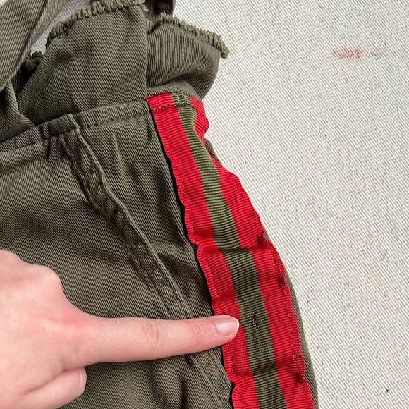 army green side striped pants - Picture 7 of 7